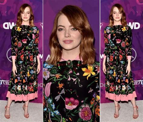 gucci black dress emma stone|GUCCI® US Official Site .